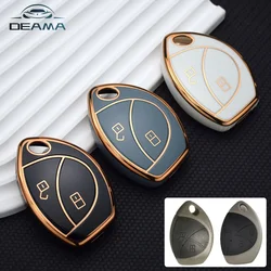 TPU Smart Remote Car Key Shell Fob Cover Replacemen Case For Toyota Malaysia Truguard VG Alarm Cobra 2/3 Buttons