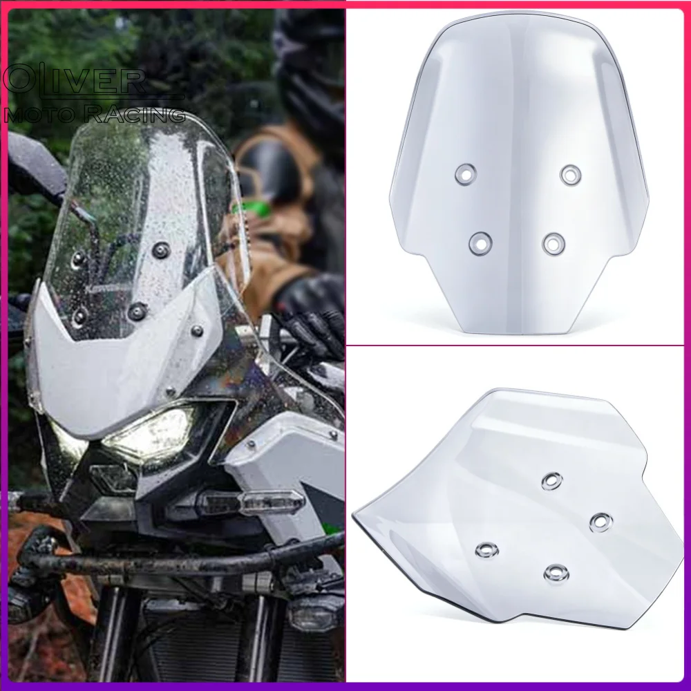 Motorcycle Windshield Windscreen For Kawasaki KLE 500 KLE500 SE 2026- Screen Fairing Deflector