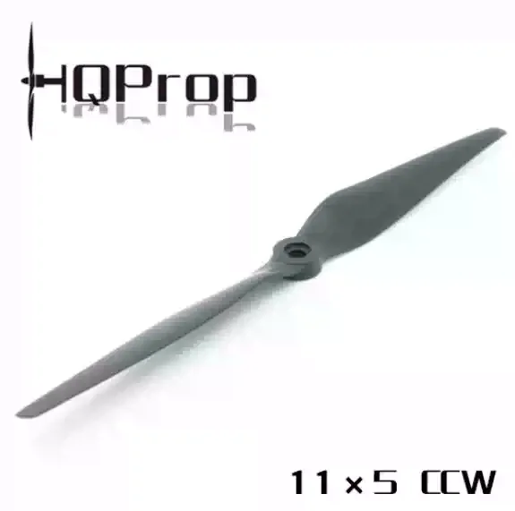 HQProp TE-11X5 11 Inch 2-Blade Thin Electric Propeller 2PCS Per Pack High Efficiency RC Fixed Wing Airplane Blades