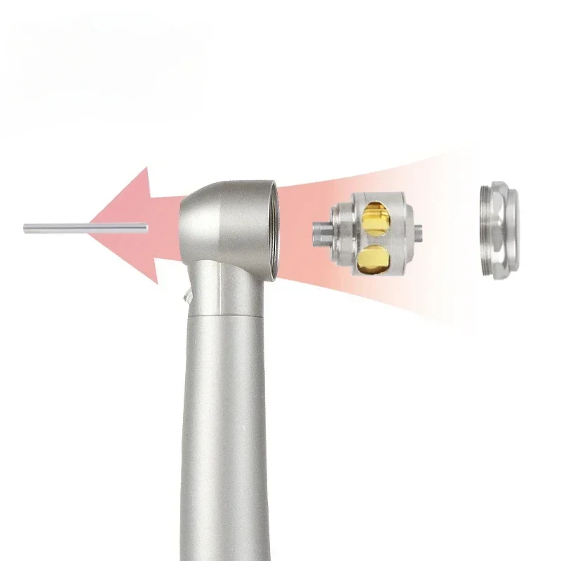 Universal Cartridge for Dental High-Speed Handpieces Ceramic Bearings, Collet Shaft Optimal Performance, Standard Compatibility