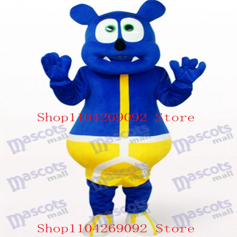 

Furrly Blue Bear Mascot Costume Cartoon Fursuit Bears Cosplay Costume Animal Character Outfit Fancy Dress Suit Birthday Party