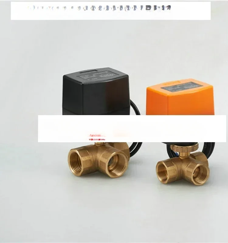 

Screw electric three-way miniature ball valve dn2 brass two-way three-way