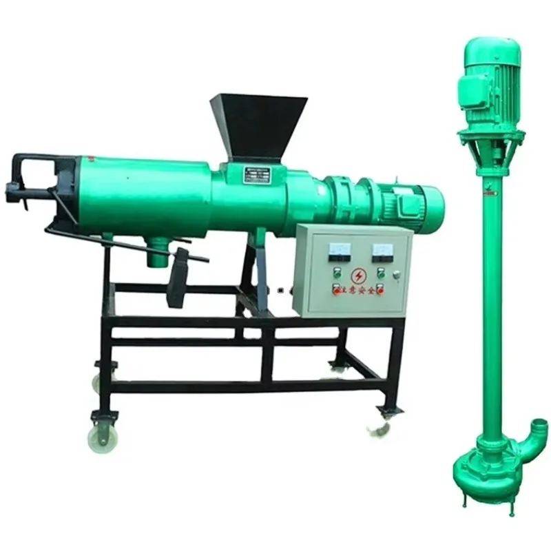 Professional animal manure solid-liquid separator for farms using cow manure, pig manure, and chicken manure.