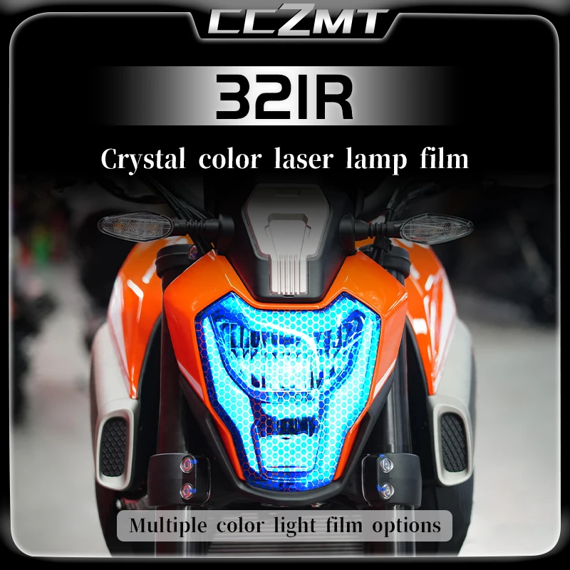 

For KOVE 321R headlight film tail light film honeycomb laser protective film decorative modification sticker