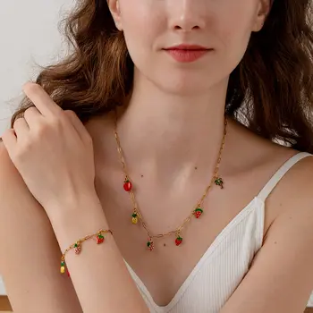 10 最佳銷售 水果項鍊 - №4