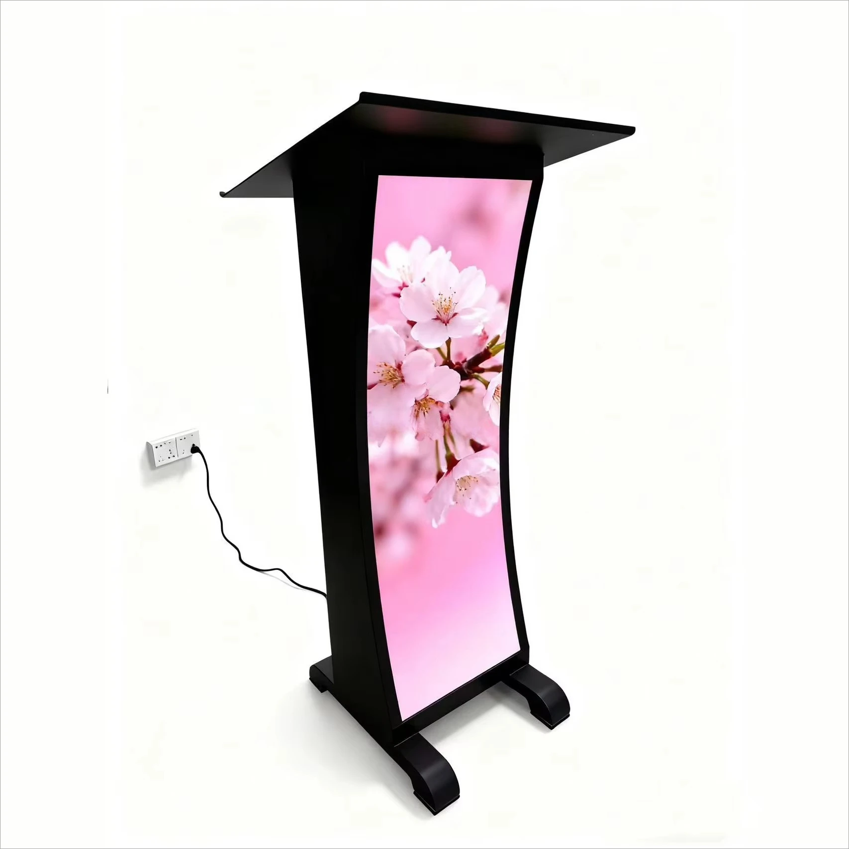 Indoor HD P1.86 Small Pixel Podium Led Display 320x960mm Customized Screen 800cd Brightness 3840Hz Refresh Rate Led Advertising