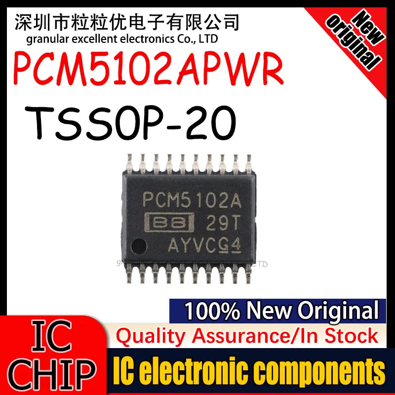 

(5piece)100% New PCM5102APWR TSS0P-20 In Stock IC Chip Chipset