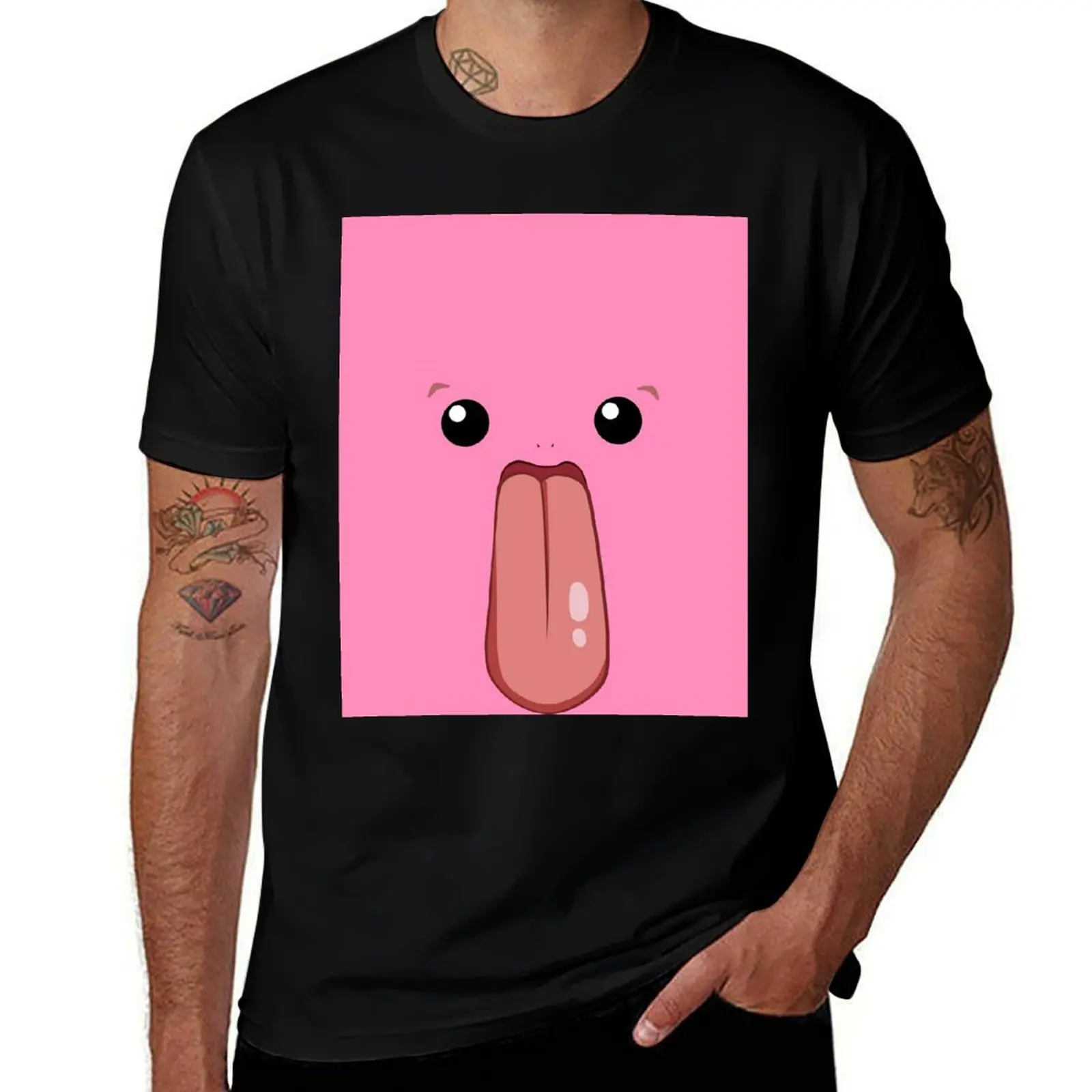 

Lick Lickitung T-Shirt t shirt men 100% cotton luxury brand cotton tshirt 100% man t shirts for men T-shirt