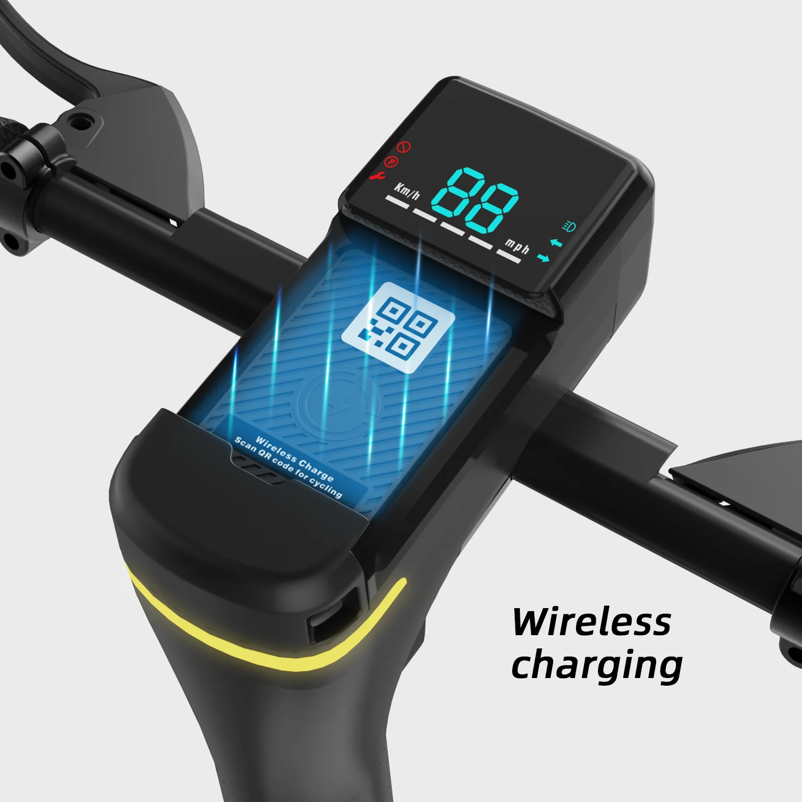 OMNI Solar Charging 4G GPS Positionierung Ble Connection RFID Display IOT Gerät für E-Bike und Escooter