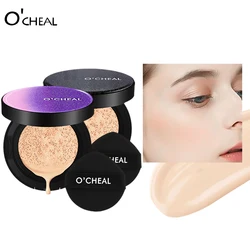 O'CHEAL Air Cushion CC Cream Whitening Oil-control Foundation Long-lasting Concealer BB Cream Moisturizing Brighten Face Makeup