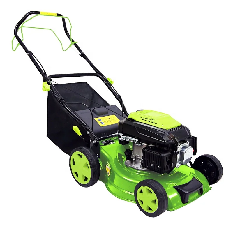 

Manual Lawnmower with Wheels Cheap Price Fuel Garden Mower