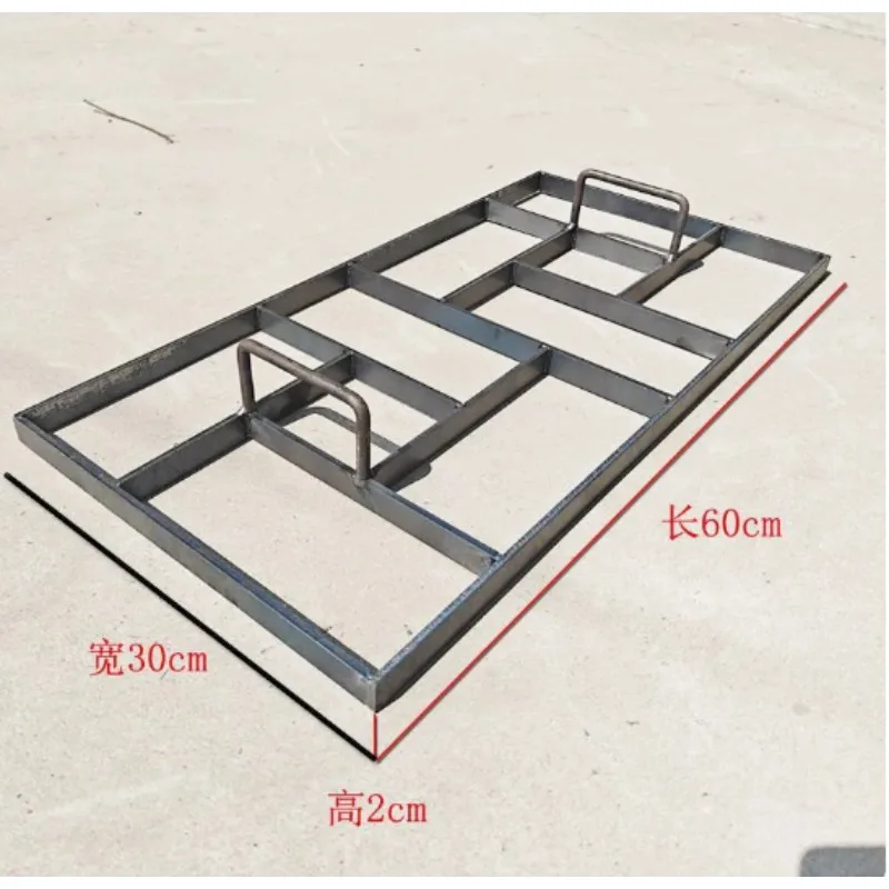 Pavement Construction Steel Material Garden Square Courtyard Antique Aisle Cement Floor Embossing Mold Concrete Anti-skid