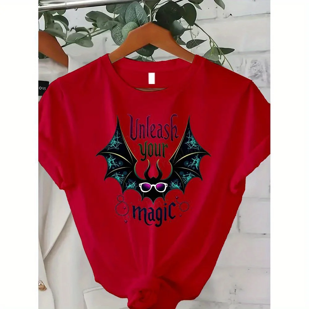 Koszulka, okrągły dekolt, krótki rękaw, 100% bawełna, idealna na lato/jesień, najlepszy prezent na Święto Dziękczynienia, Halloween i Boże Narodzenie.