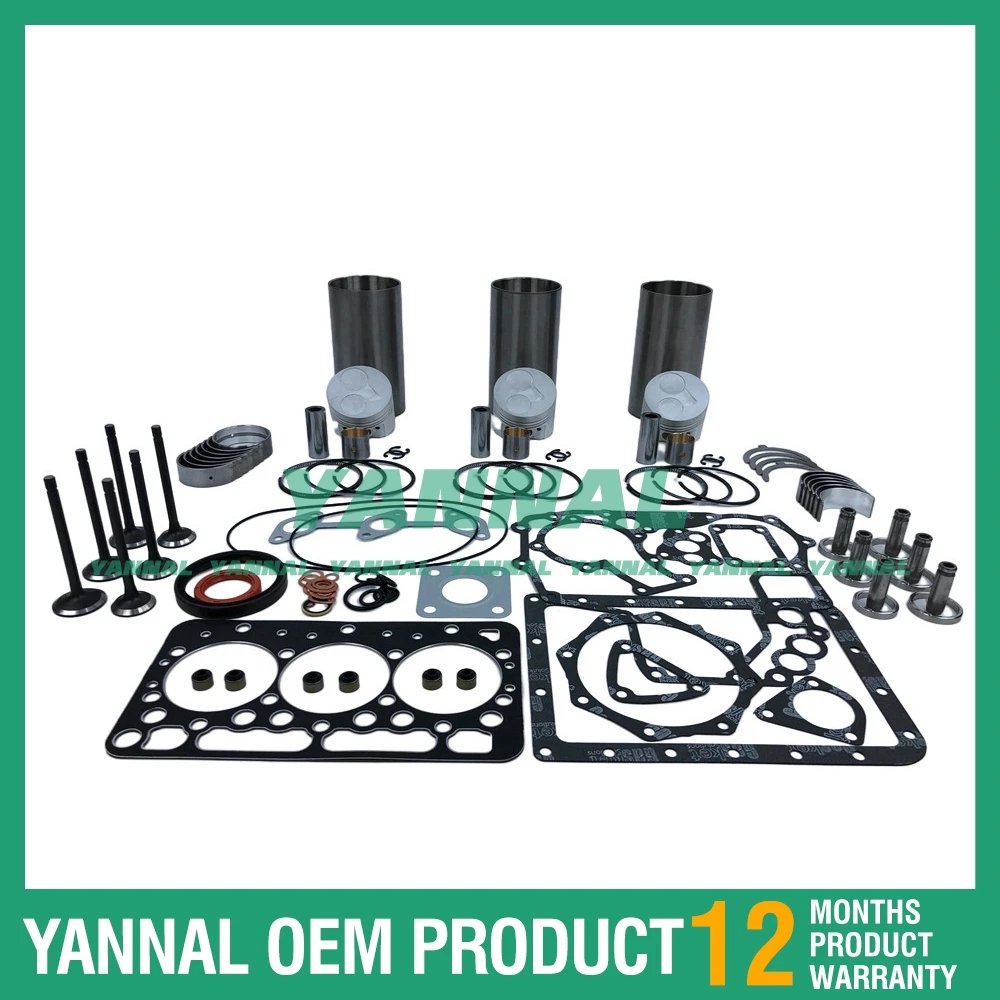 

Standard Overhaul Rebuild Kit & Oil Pump For Kubota Engine D722 D722-E-D16 D722EBH D722E