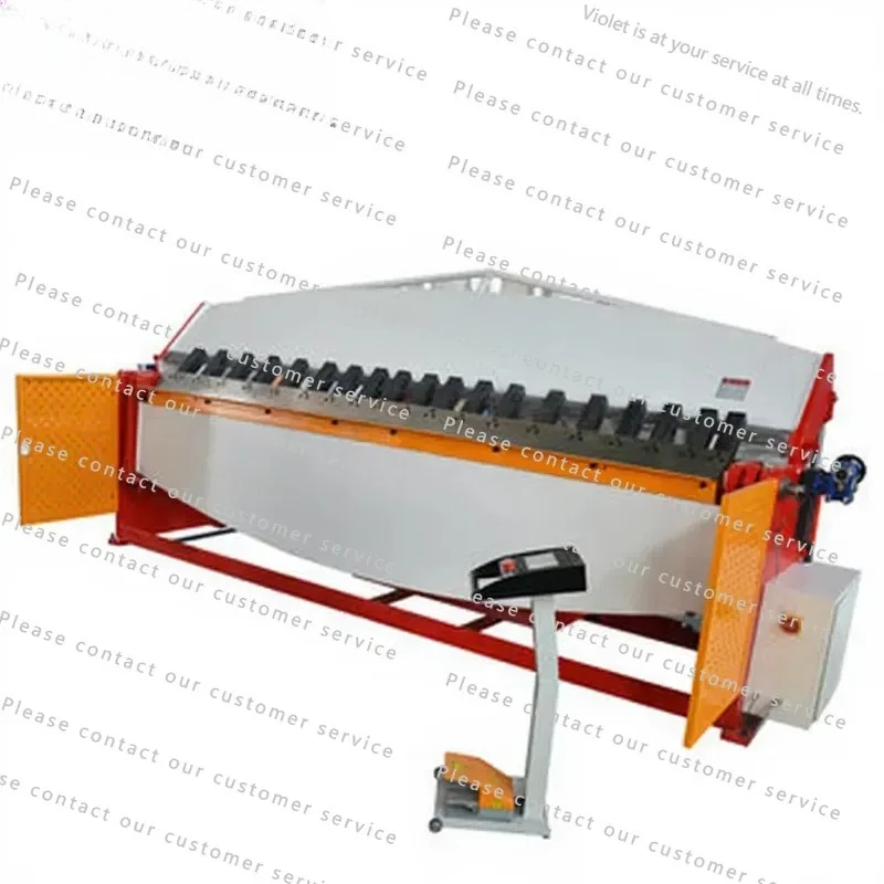 10ft American Type Manual Type Hand Operate Sheet Metal Box and Pan Brake Finger Brake Folding Machine