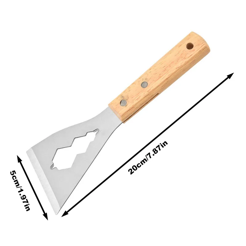 Ash Scraper Decoration Shovel Multifunctional Extra-thick Hanging Knife Cleaning Knife Stainless Steel Cement Shovel Tool