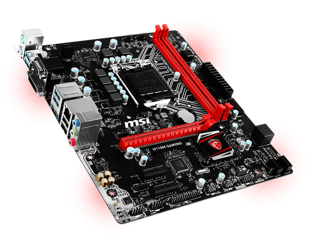 For MSI H110M GAMING Motherboard Intel H110 LGA 1151 Micro-ATX SATA3.0 USB3.0