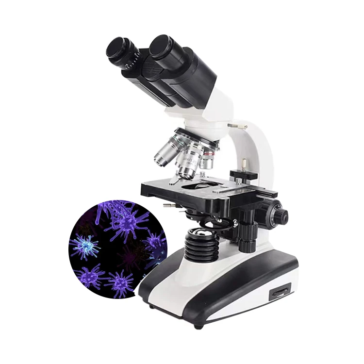 LCD Screen Display Laboratory Digital Biological Microscope Binocular Trinocular Microscope