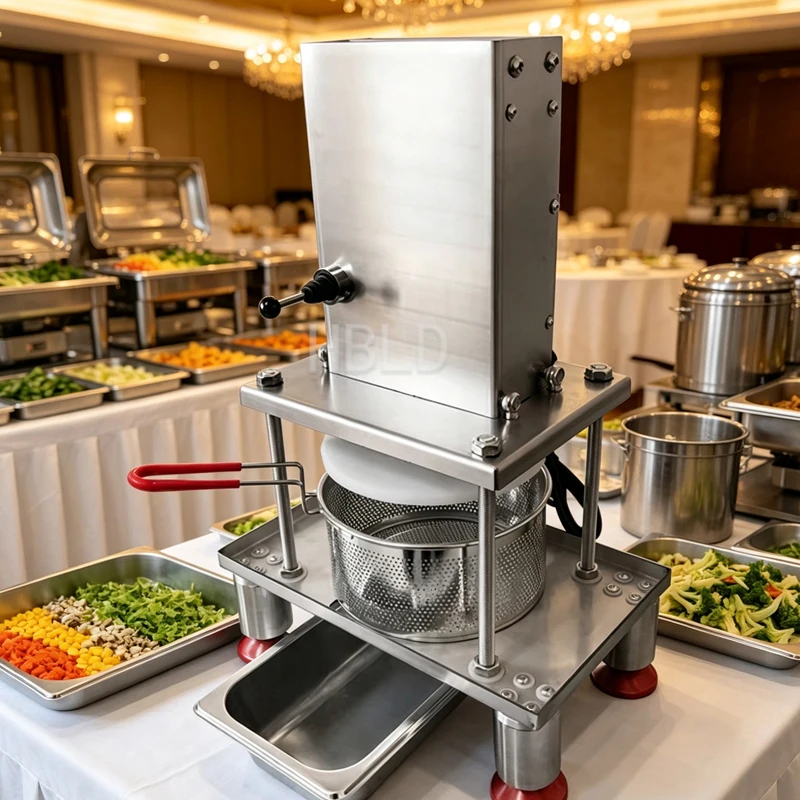 Fully Automatic Dumpling Filling Dehydrator for Vegetables - Cabbage Leek Eggplant Water Squeezing Food Processing Machine