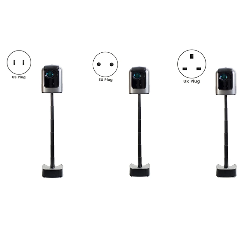 

-Compatible Projector Android 11 4K 1920*1080P TS-1 Dual Wifi 260ANSI BT5.0 Cinema Outdoor Portable Projetor TS-1 US Plug