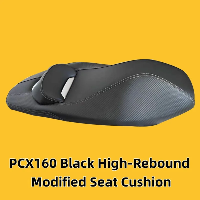 Suitable for Honda PCX160 Modified Anti‑Slip Waterproof Seat With Lumbar Support, Non‑destructive Installation