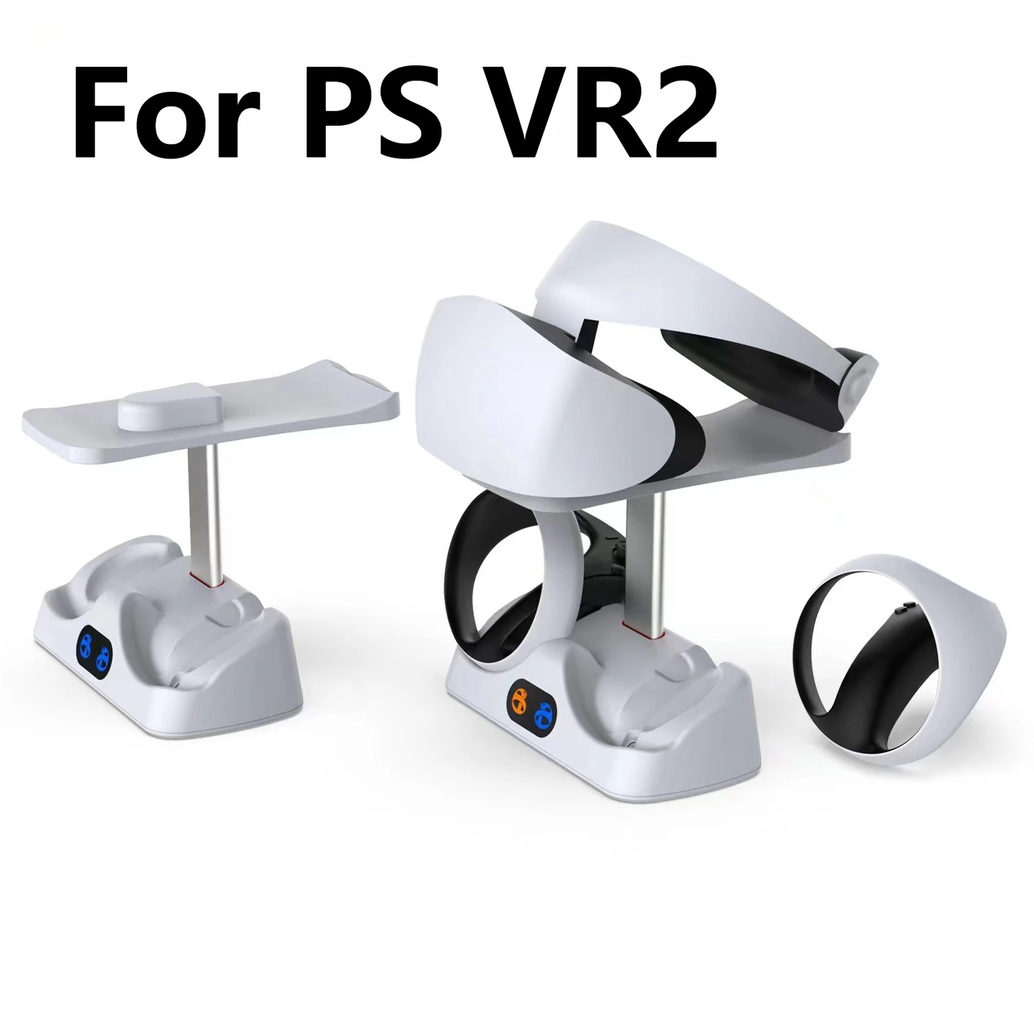 Base de Carga para Controles de PS VR 2, Soporte de Exhibición para Auriculares VR, Carga Dual para Playstation VR2, Accesorios VR