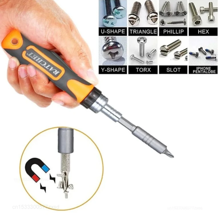 Xiaomi Youpin 38Pcs Precision Ratchet Screwdriver Torque Wrench Set with Magnetic Torx Phillips Bits Socket Combo Kit for Home