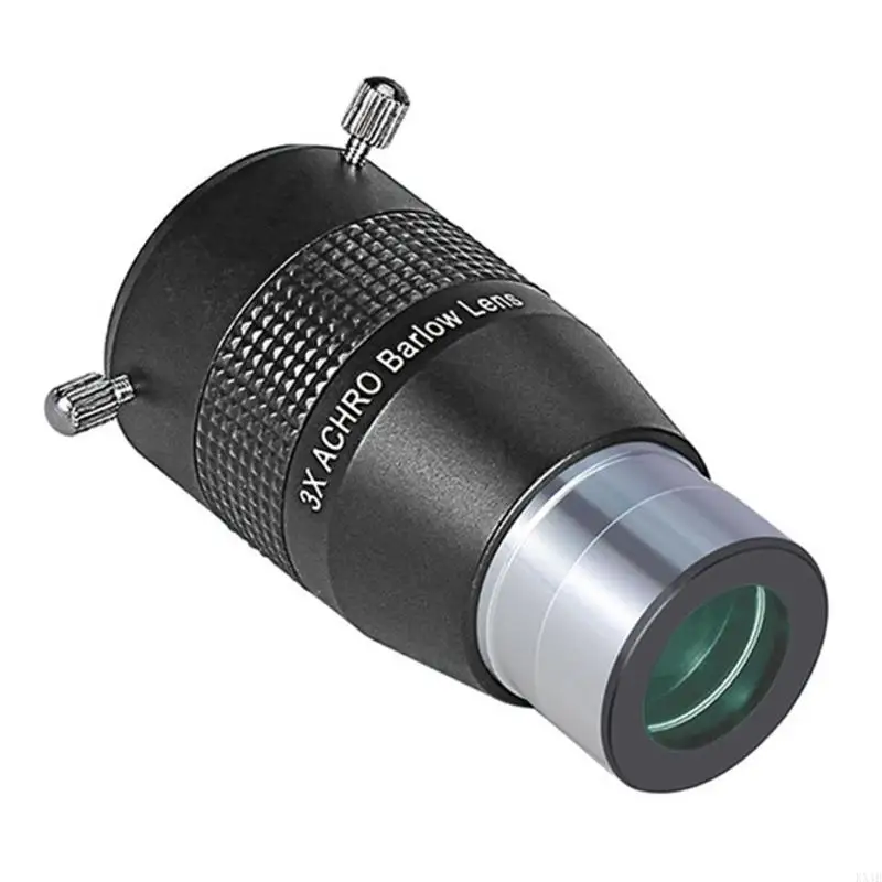 KX4B 1.25 "3x Metal Barlow Lens Lens Ackromatic Lens for Compantary Combanding