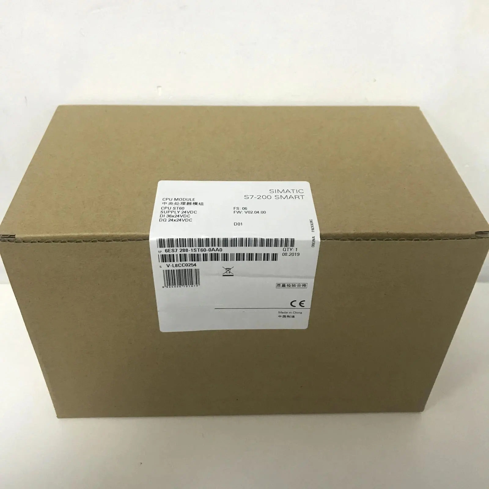 

Brand New 6ES7288-1ST60-0AA0 6ES7288-1ST60-0AA1 6ES7 288-1ST60-0AA0 6ES7 288-1ST60-0AA1 Warranty One-year