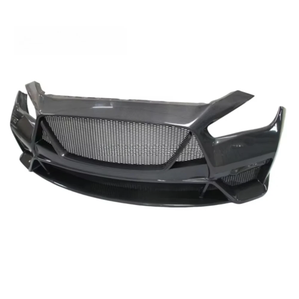RSC Style All-carbon Fiber Front Bumper, Suitable for Perfect for Infiniti Q50 3