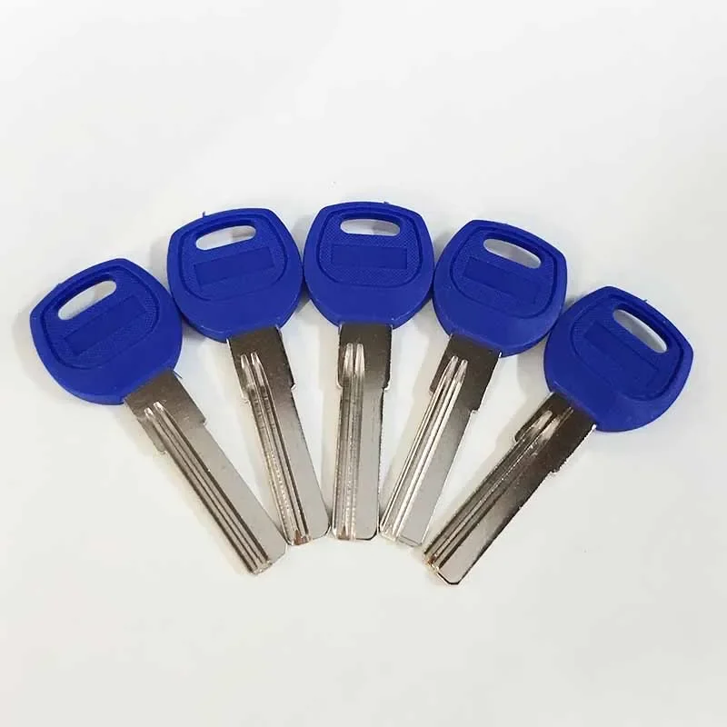 5-100 Pcs Blank Key BAODEAN 29mm Copper Plastic for Vertical Key Cutting Machine Keys Embryo Tool Civil House Door Blue