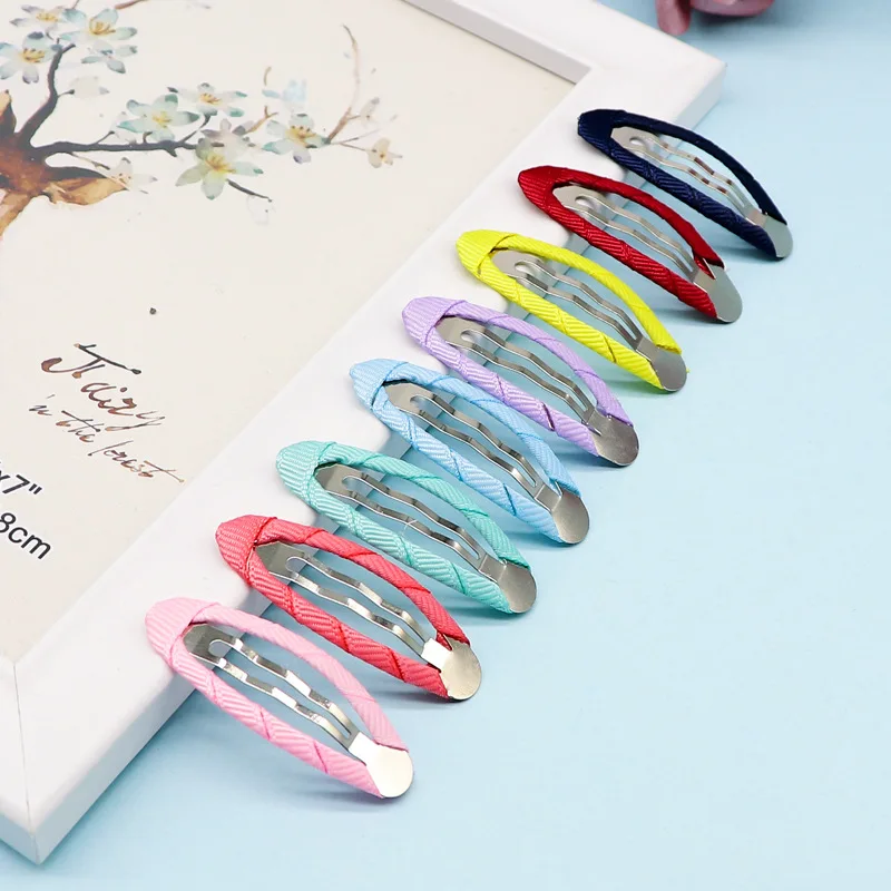 Hair Clips For Girls Kids Teens Women Hair Clips Non Slip Metal Snap Headwear Cute Candy Color Barrettes Hair Accessories