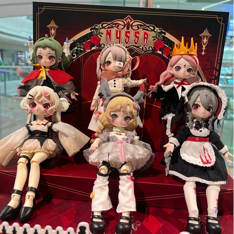 

NYSSA Bizarre Nightmare Series 1/12BJD готический стиль слепая коробка игрушки милый аниме фигурка-сюрприз Mystery Box куклы для девочек