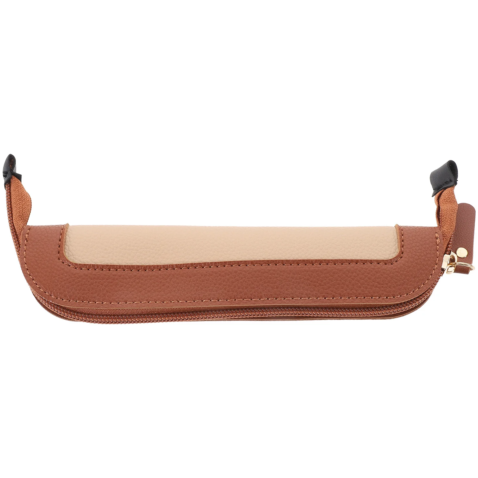 

Portable PU Pencil Bag Multi-Function Compact Pencil Holder Student Pen Storage Pouch Zipper Pocket Lovely Pen Storage Bag