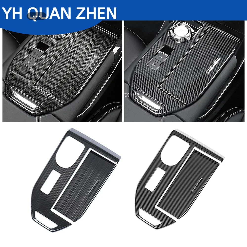 For Haval H6 3rd Gen 2021-2024 LHD Center Control Gear Shift Panel Frame Storage Cover Sticker Decoration Trim Interior Modify S