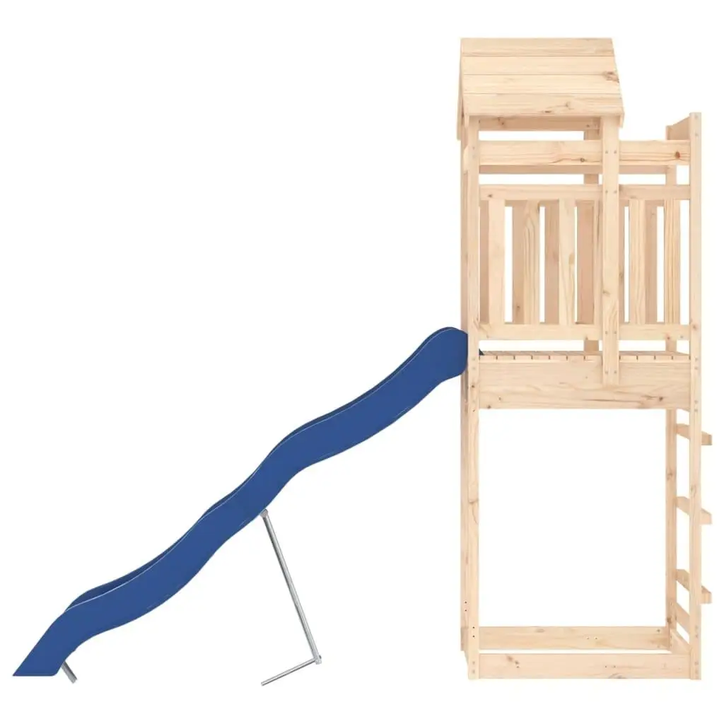 Durable Pine Outdoor Playset for Kids - Safe Fun and Adventure Playground Equipment