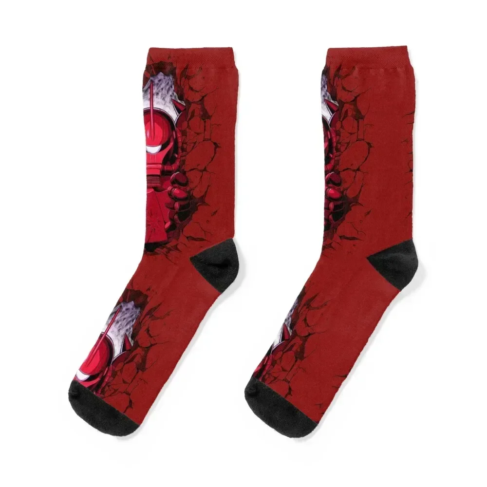 Zaku Break the Fourth Wall Socks moving stockings bright garter Soccer Socks Girl Men's