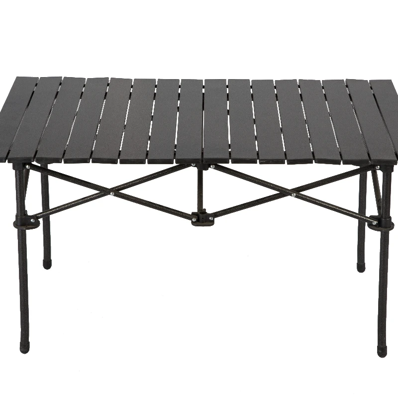 

Camping Aluminum Lightweight and Portable Folding Picnic Table with Japanese design for outdoor bedroom and living room use
