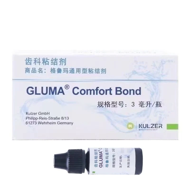 Kulzer GLUMA Universal Bond 3ml – Light-Cure Self-Etch Dental Adhesive for Direct & Indirect Restorations