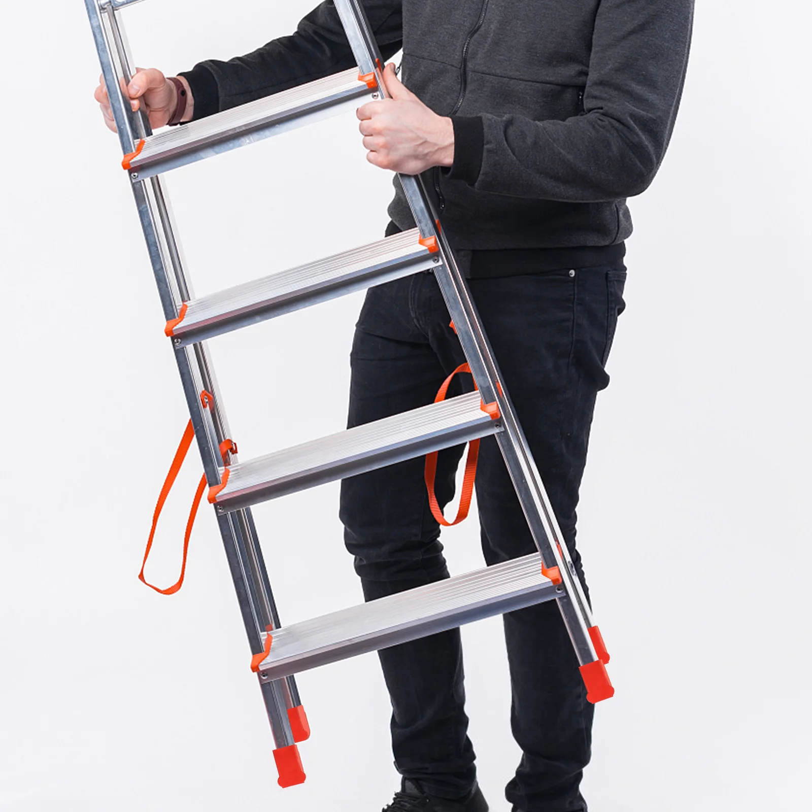 

8Pcs Ladder Feet Caps Rubber Anti-Skid Durable Protective Cover Non-Slip Safety Cushion Practical Professional Accessory