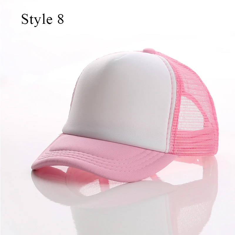 2023 Nieuwe Baseballpet Voor Kinderen Baby Jongen En Meisjes Zomer Mode Visors Pet Jongens Meisjes Casual Snapback Hoed Mesh Hiphop Hoeden