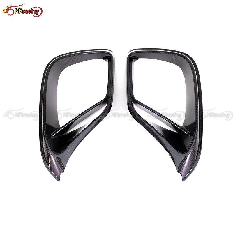 

suitable for Rocket Style Dry Carbon Fiber Body Kit Front Bumper Vents for Mercedes Benz E63 2017-2020 Year Car Accessories