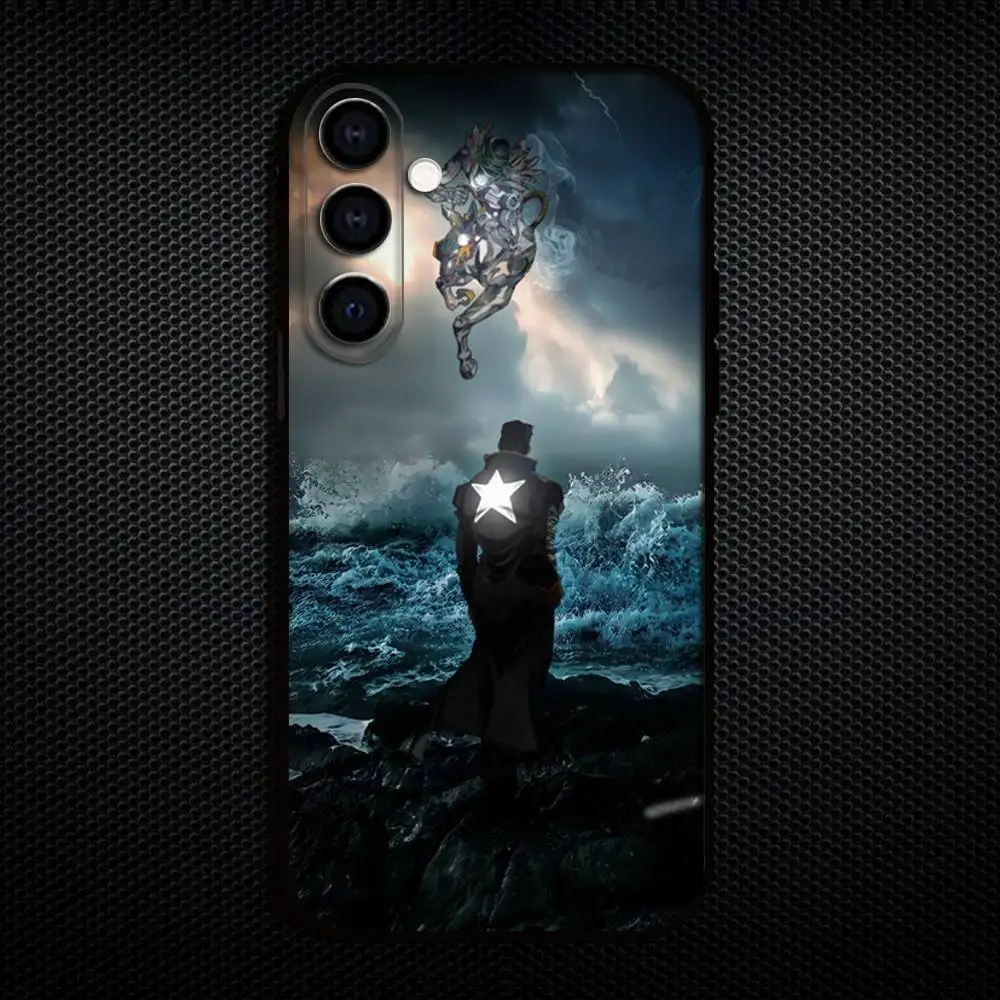 Anime J-JoJo's Bizarre Adventure HOT   Phone Case For Samsung Galaxy A73,A72,A71,A70,A53,A52,A51,Others Soft Black Cover