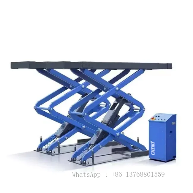 High Quality 4000kg Underground Scissor Car Lift With Hydraulic Car Lifting Equipment With CE