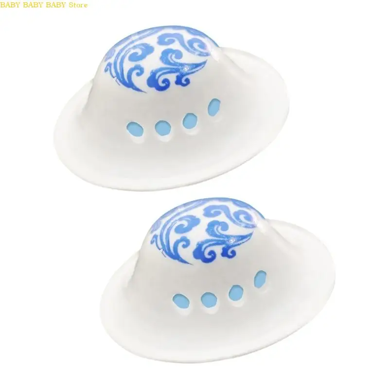 تصميم تهوية لكوب الرضاعة من السيراميك Q81A، لا يسبب الحساسية لراحة الارتداء