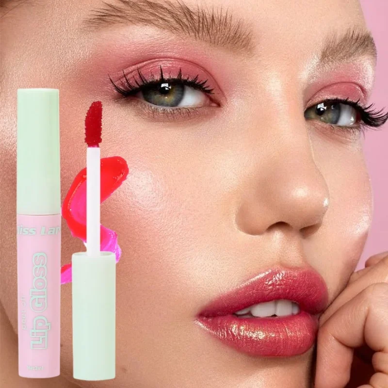 Matita per labbra opaca impermeabile Peel Off Tattoo Lucidalabbra Velluto Tinta per labbra Rosso Non facile da sbiadire Macchia per labbra Contorno Cosmetico