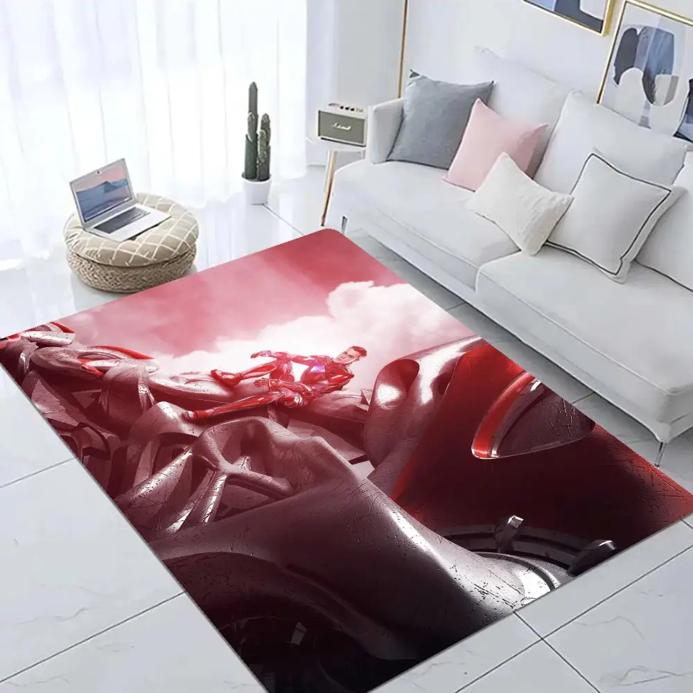 P-POWER-RANGERS Floor Mat Bathroom Mat Kids Room Bedroom Decoration Balcony Anti-Slip Doormat Living Room Welcome Rug