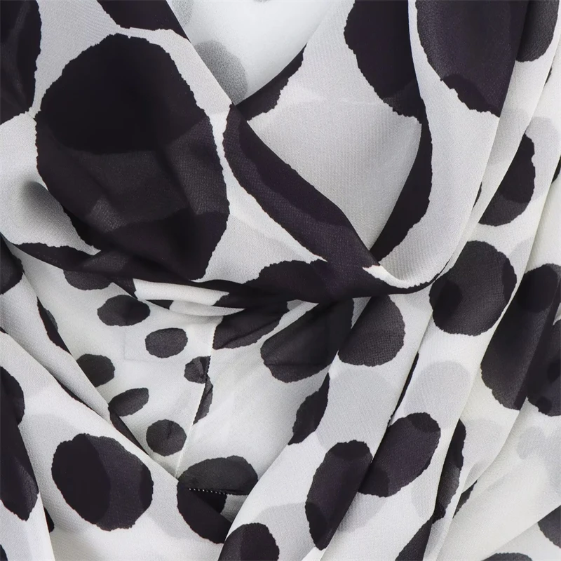 KEYANKETIAN été nouvelles femmes dégradé à pois imprimé robe MIDI style rétro Sexy drapé dos nu sans manches longues robes