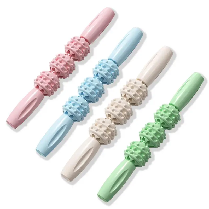 Pressure Point Muscle Roller Massage Bar Muscle Relax Point Press Massager Fascia  Massage Muscle Roller Stick Pressure Stick