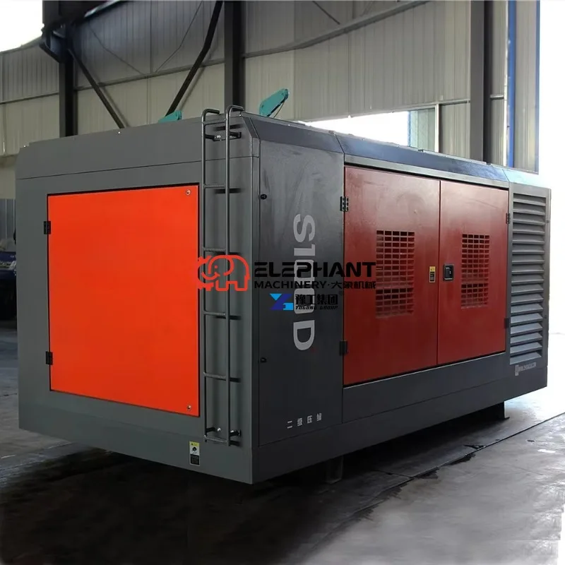 Stationary Screw Air Compressor High Efficiency Energy Saving Equipment for Factory Workshop Industrial Gas Supply